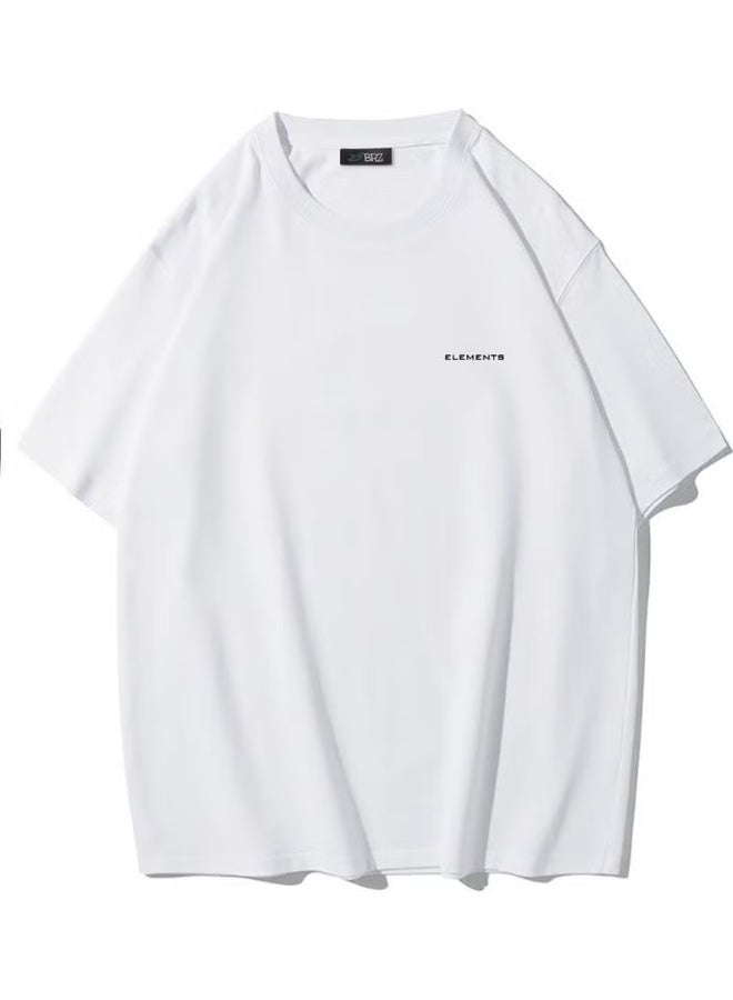 BRZ Collection Unisex Oversize Porsche 911 T-Shirt White - Image 3